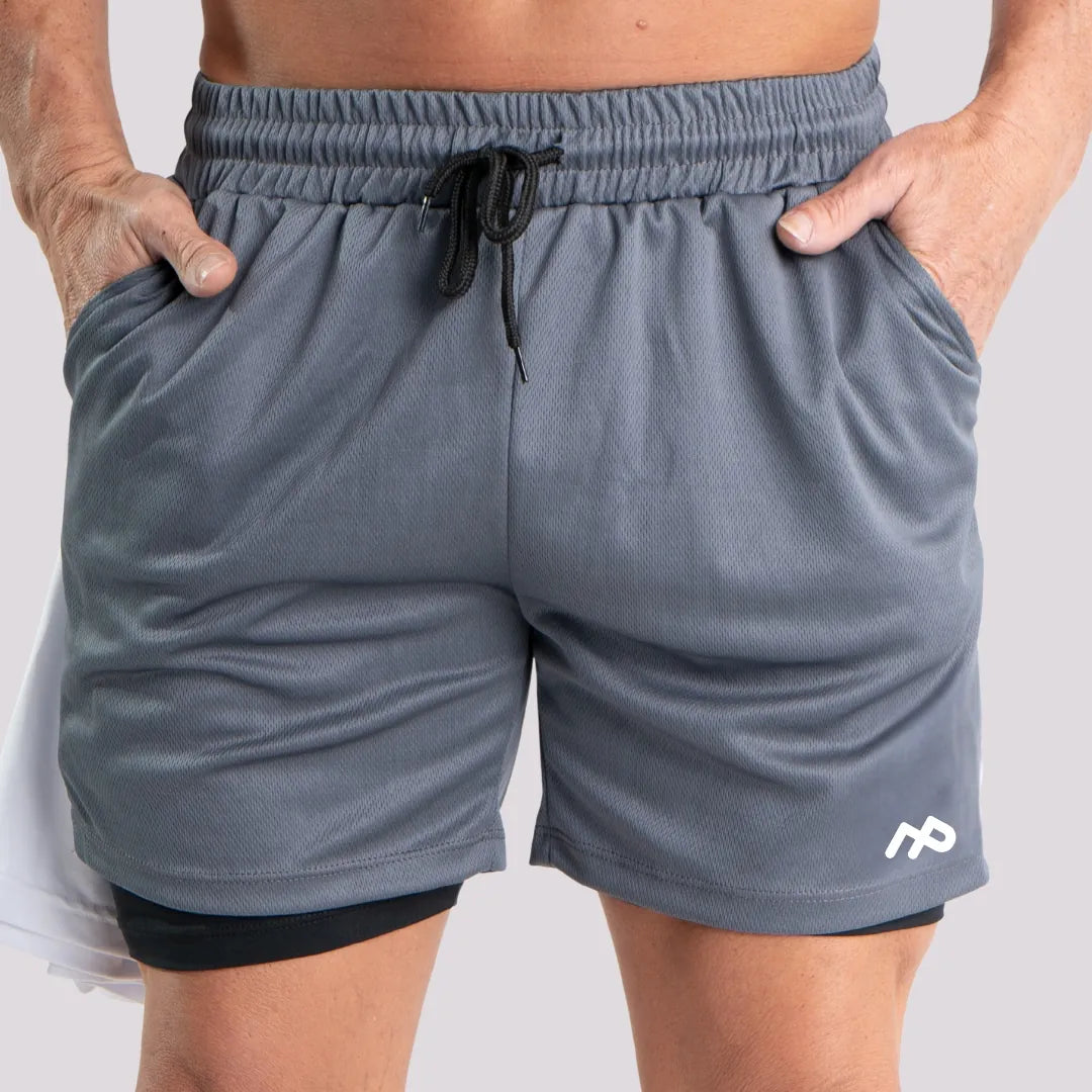 COMPRE 1 LEVE 2 - Shorts Dry-Fit de Compressão